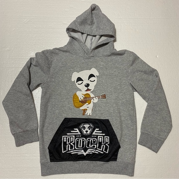 Animal Crossing K.K.‎ Slider Nintendo Hoodie EUC Youth Size Large/Adult XS - Picture 1 of 3
